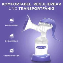 Handmilchpumpe Weithals