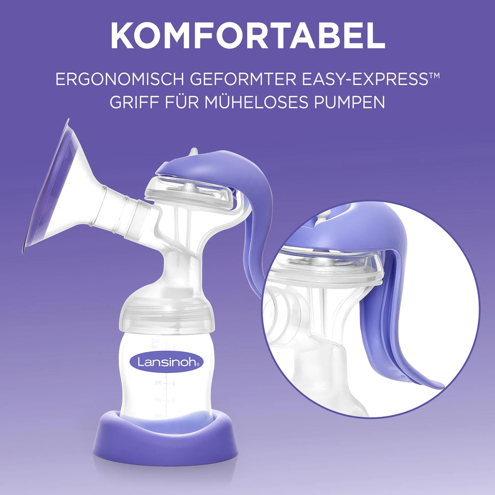 Handmilchpumpe Weithals