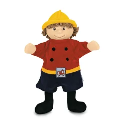 Handpuppe Feuerwehrmann