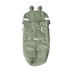 HAU KEA Fleece Fußsack Mineral Green