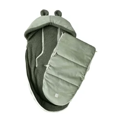 HAU KEA Fleece Fußsack Mineral Green