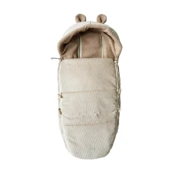 HAU KEA Fleece Fußsack Sand Shell