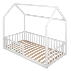 Hausbett Tipi Weiß 70 x 140 cm