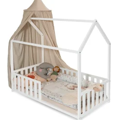 Hausbett Tipi Weiß 70 x 140 cm