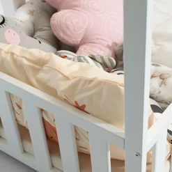 Hausbett Tipi Weiß 70 x 140 cm