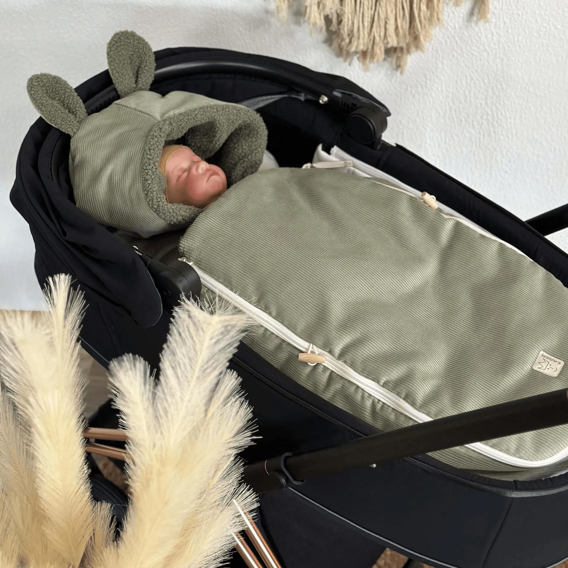 HIMA Babyschalen Fußsack Mineral Green