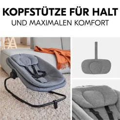 Hochstuhl-Wippe Dark Grey