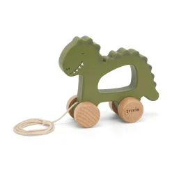 Holz Nachziehtier Mr. Dino