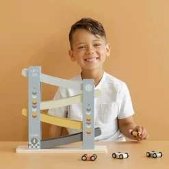 Holz-Kugelbahn Essentials Blau