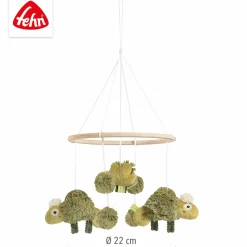 Holz-Mobile Chamäleon