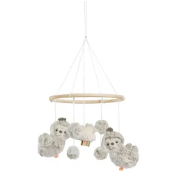 Holz-Mobile Faultier