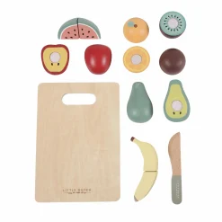 Holz-Obst zum Schneiden