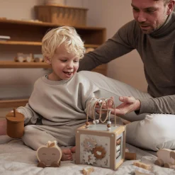 Holzspielzeug Auto Apfel