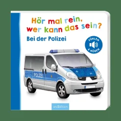 Hör mal rein, wer kann das sein? Bei der Polizei