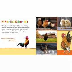 Hör mal rein, wer kann das sein? Im Stall