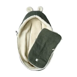 HUKKY Babyschalen Fußsack Mineral Green