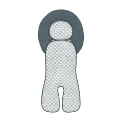 iceberg-Auflage für den Autositz Grey