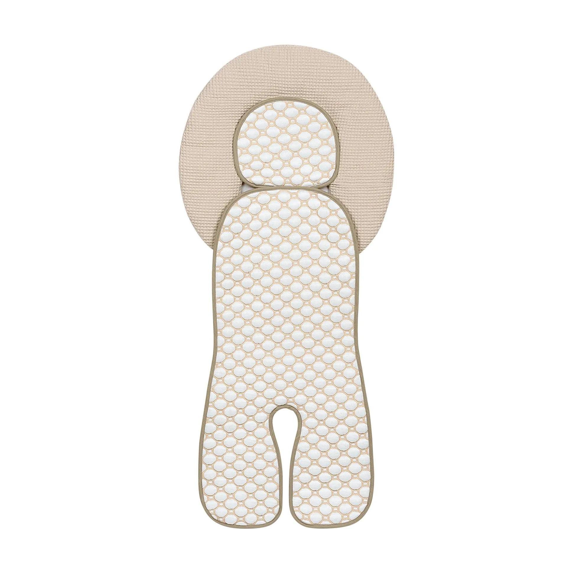 iceberg-Auflage für den Autositz Sand