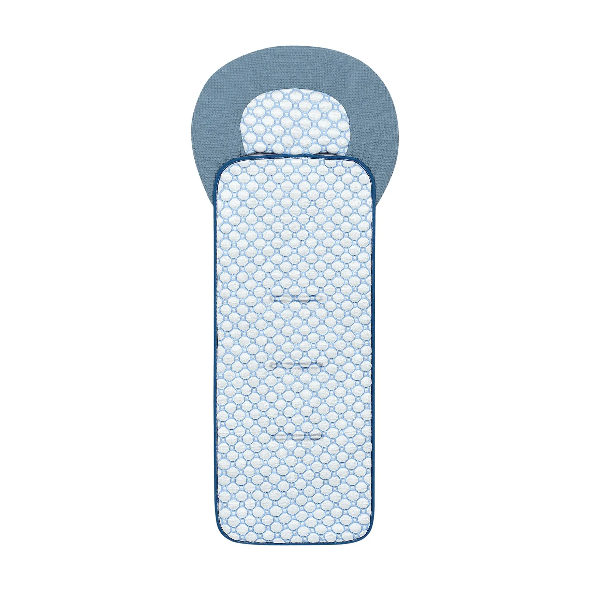 iceberg-Auflage für den Kinderwagen Blue