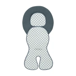 iceberg-Auflage für den Schalensitz der Gruppe 0 Grey