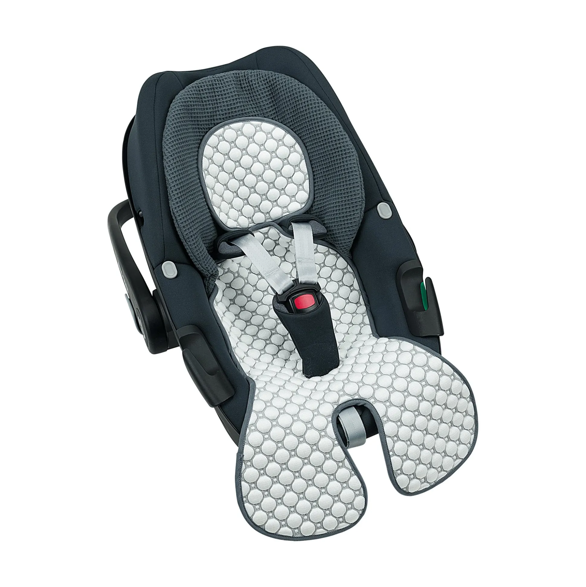 iceberg-Auflage für den Schalensitz der Gruppe 0 Grey