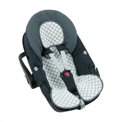 iceberg-Auflage für den Schalensitz der Gruppe 0 Grey