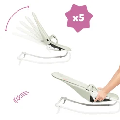 2-in-1 Babywippe Lichen