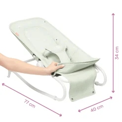 2-in-1 Babywippe Lichen