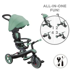 4in1 Explorer Trike Olivgrün