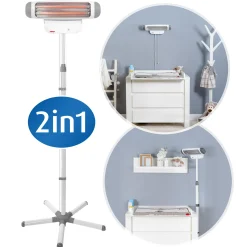 2in1 FeelWell Wickeltisch-Wärmestrahler