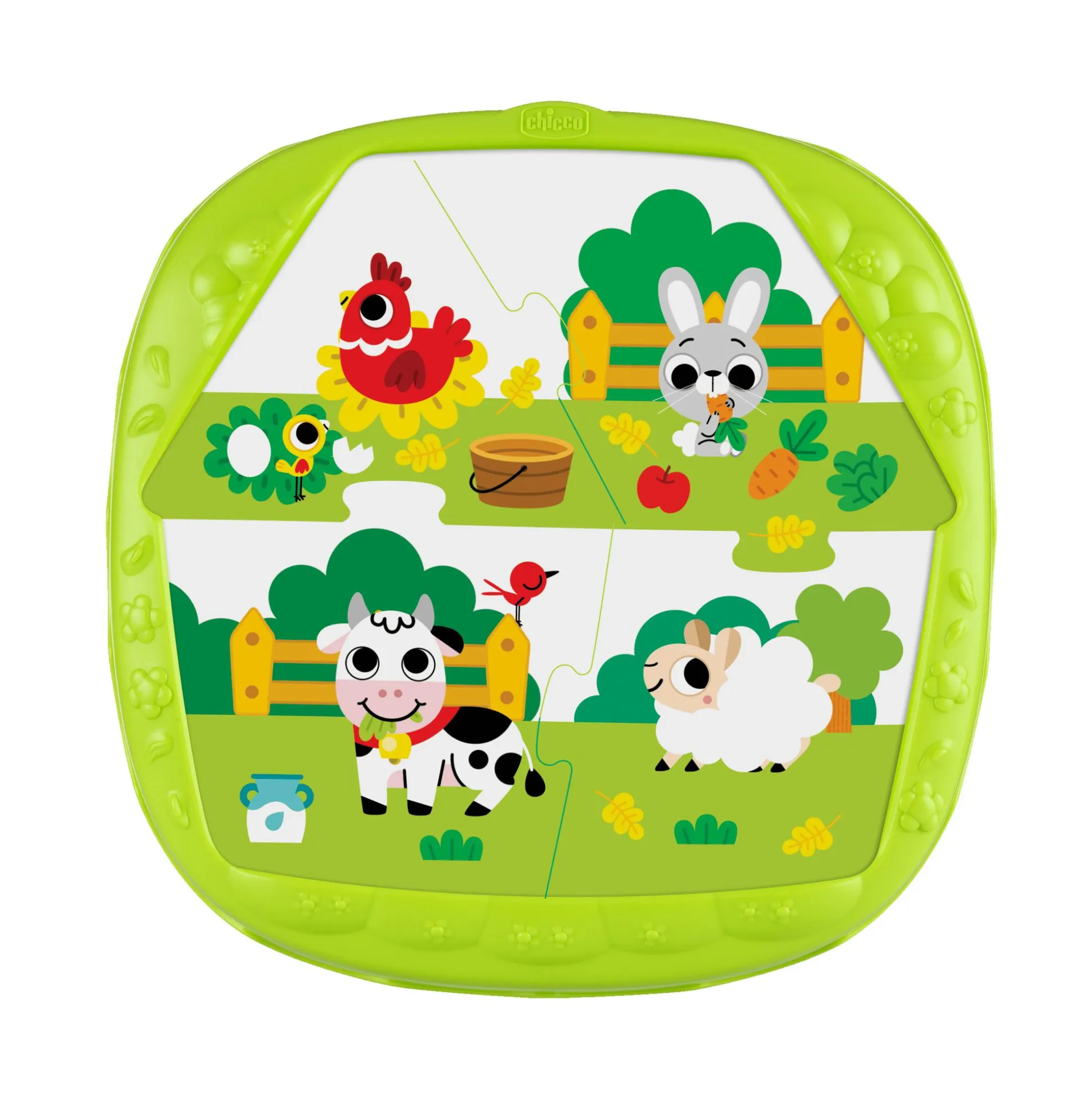 2IN1 Haus & Bauernhof Puzzle