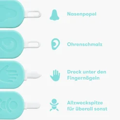 3in1 Nasen-, Nägel- und Ohrenreiniger