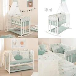 4in1 Stubenbett Woodland Buddies