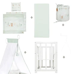 4in1 Stubenbett Woodland Buddies