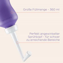 Intim-Dusche mit Transportbeutel