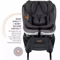 iZi Turn B i-Size Metallic Mélange