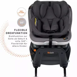 iZi Turn B i-Size Metallic Mélange