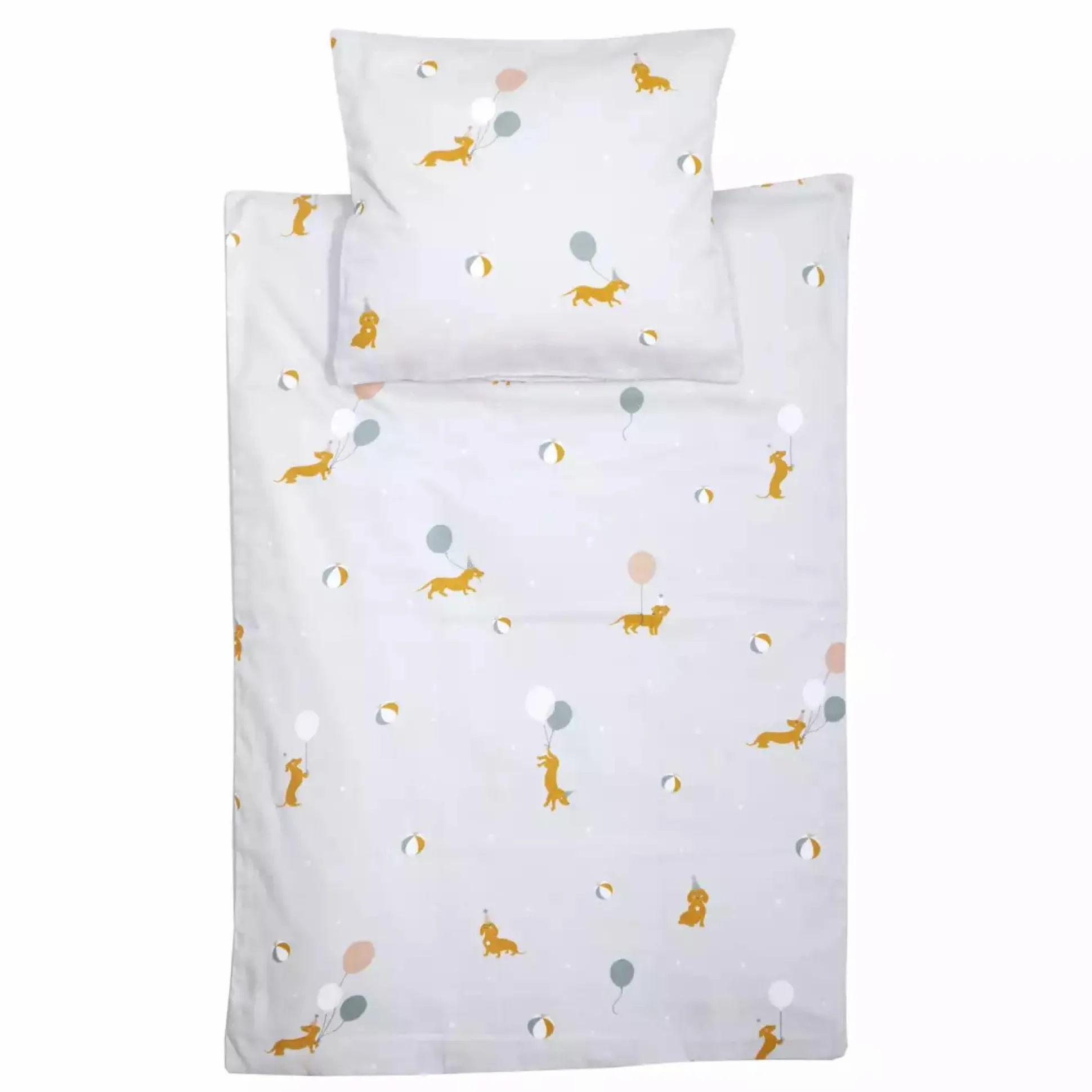 Juniorbettwäsche Magic Dogs 140x100 cm