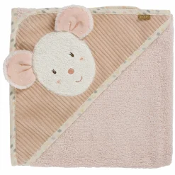 Kapuzenbadetuch Maus