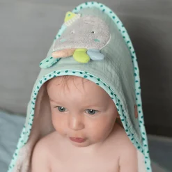 Kapuzenbadetuch Oktopus