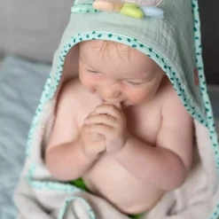 Kapuzenbadetuch Oktopus