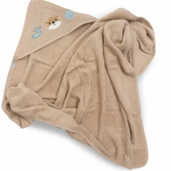 Kapuzenbadetuch Otter 100x100 cm