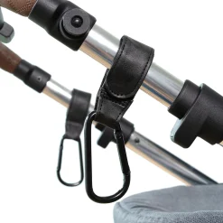 Karabinerhaken für den Kinderwagen