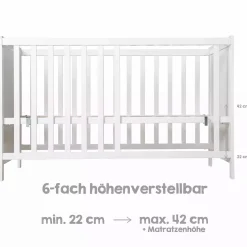 Kinderbett Hamburg Weiß
