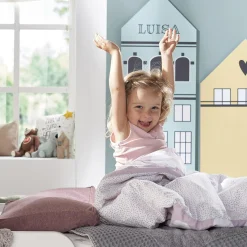 Kinderkopfkissen Melange Rosenholz