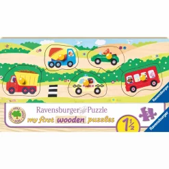 Kinderpuzzle Allererste Fahrzeuge