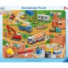 Kinderpuzzle Auf der Baustelle