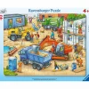 Kinderpuzzle Große Baustellenfahrzeuge