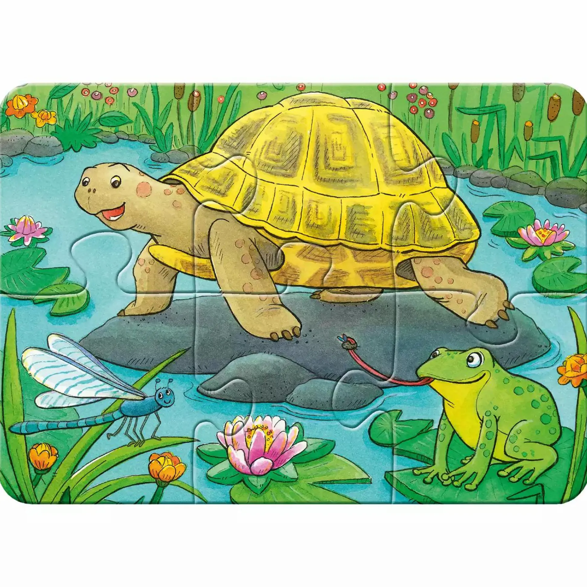 Kinderpuzzle Niedliche Haustiere