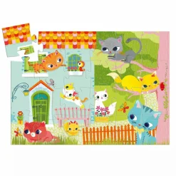 Kinderpuzzle Pachat and his friends